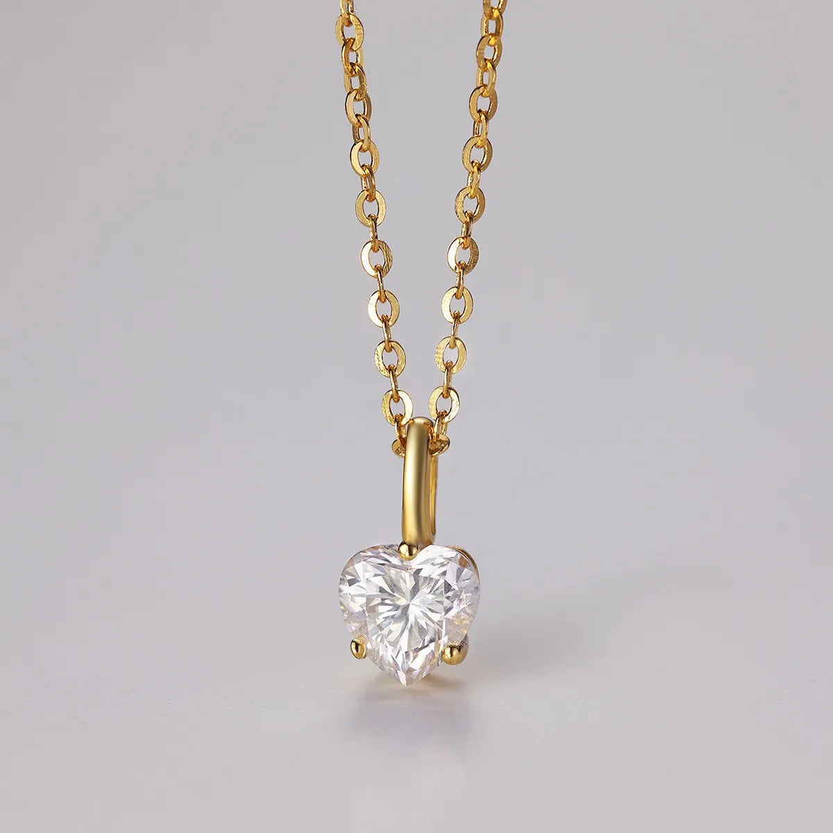 Heart Shape Pendant Necklace from Berry Charmz