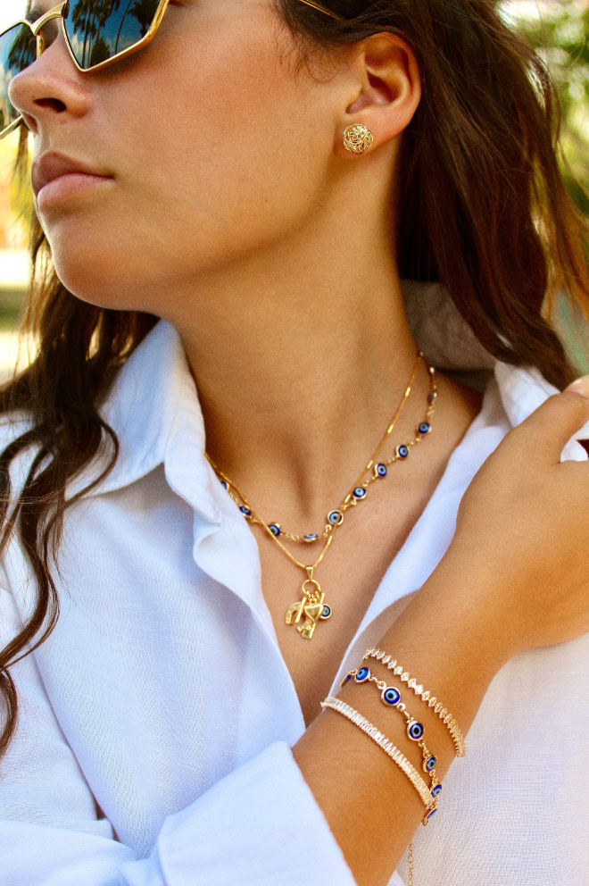 Protective Eye Bracelet Set